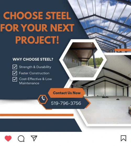 Commercial Steel Buildings Ontario Bay Shore Steel Building