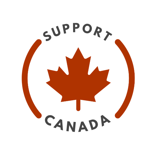 support canadian businesses badge